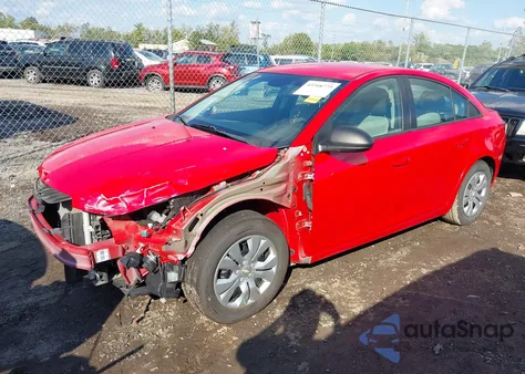 2015 Chevrolet Cruze Ls Auto z USA, uszkodzony, nr VIN 1G1PA5SHXF7174629